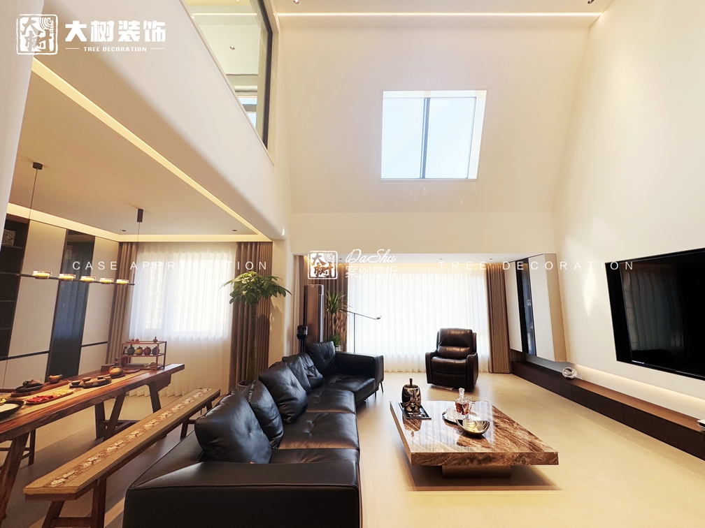 唐寧郡220㎡現代風格完工實景