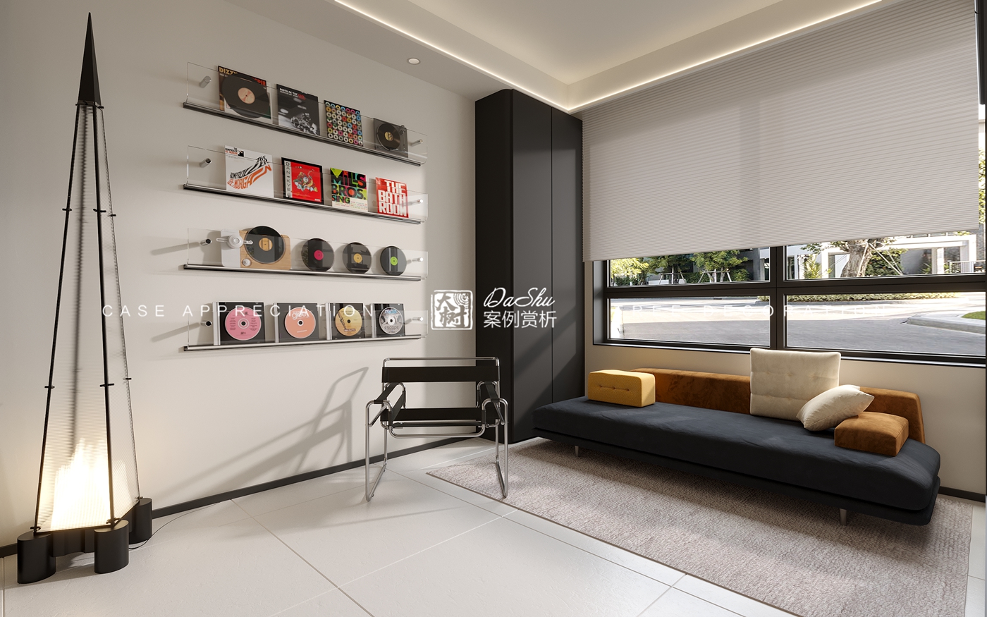 昆侖賦60㎡包豪斯風效果圖