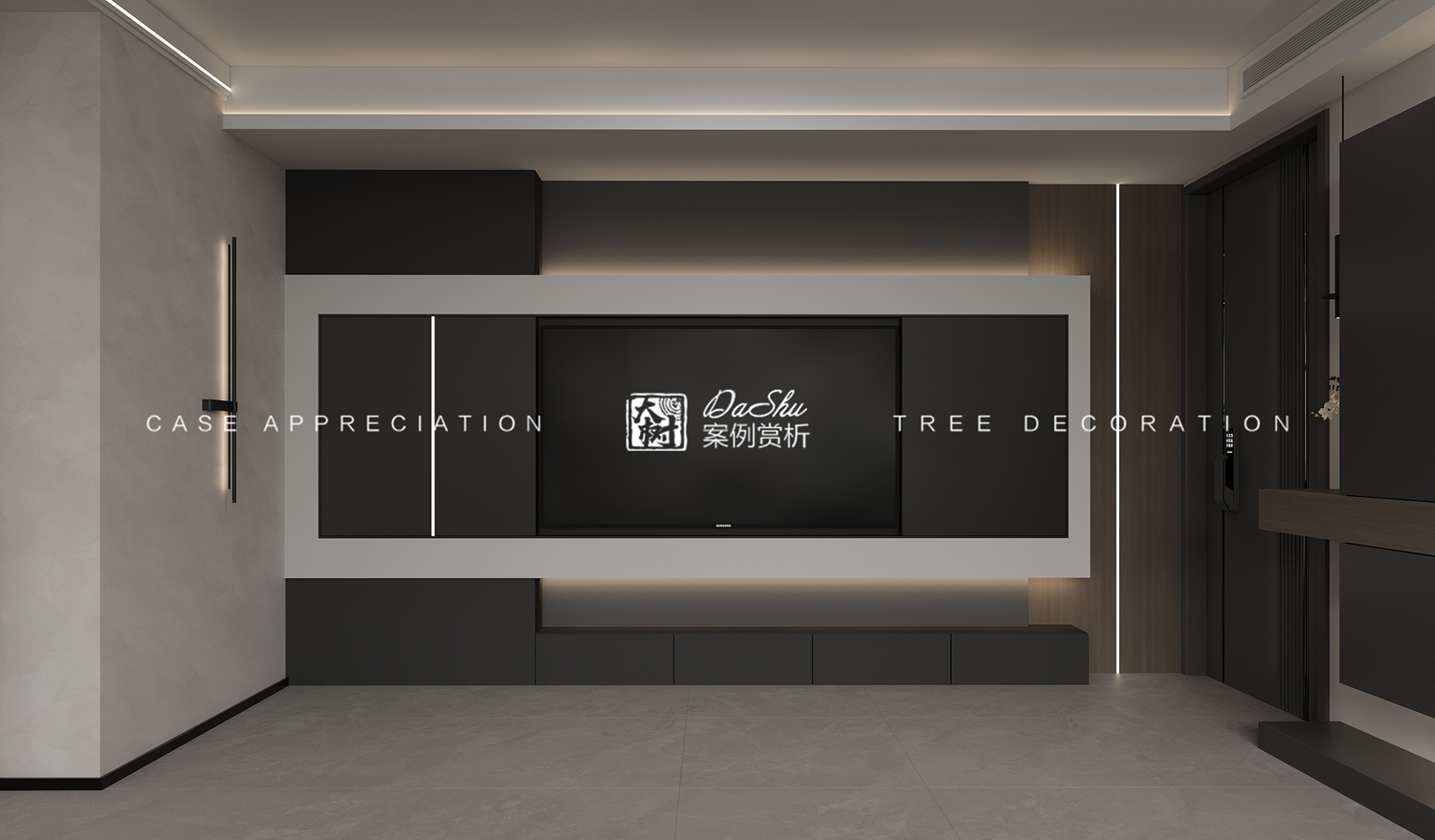 云麓公館二期100㎡意識(shí)風(fēng)格效果圖