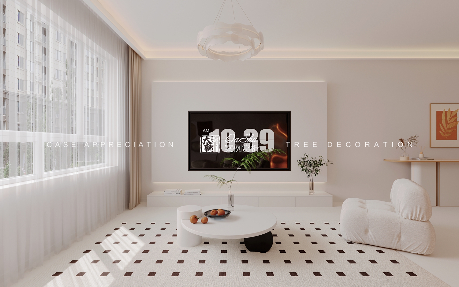 龍創(chuàng)睦鄰79㎡現(xiàn)代風(fēng)格效果圖