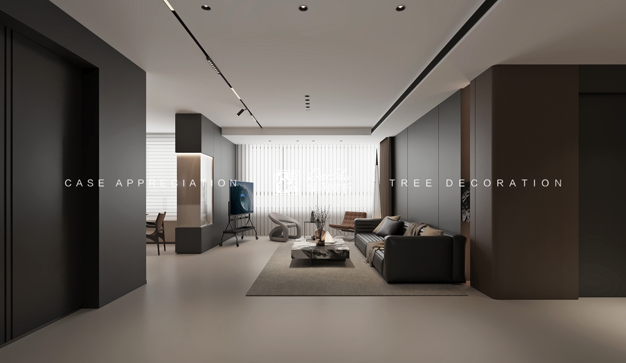 富力尚悅臺120㎡意式風格效果圖